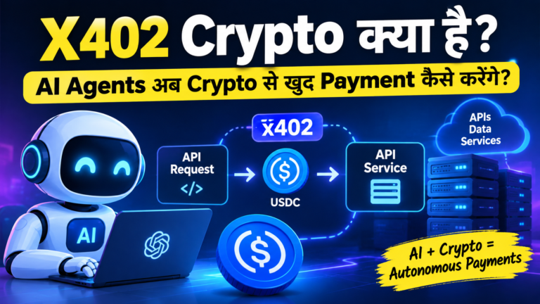 X402 Crypto क्या है? AI Agents अब Crypto से खुद Payment कैसे करेंगे?